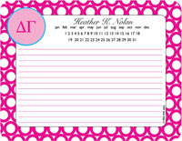 Devora Designs - Mousepads (Delta Gamma - Greek Rings) DG