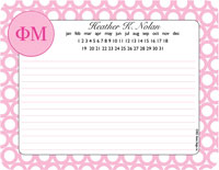 Devora Designs - Mousepads (Phi Mu - Greek Rings) FM