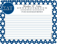 Devora Designs - Mousepads (Sigma Delta Tau - Greek Rings) SDT