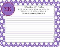 Devora Designs - Mousepads (Sigma Kappa - Greek Rings) SK