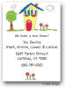 Dinky Designs Moving Cards - Colorful House (FN-102C)