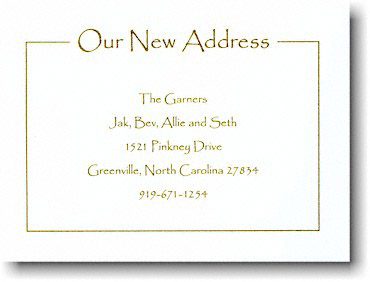 Royal Imprints Moving Cards - Our New Address (PR97WHC-ECC)
