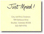 Royal Imprints Moving Cards - Just Moved (PR239ECC-WHC)