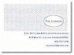 Royal Imprints Moving Cards - Dotty Moving Card (PR5507WHC-ECC)