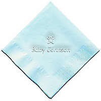 Classic Impressions - Embossed 3-ply Beverage/Luncheon Napkins (Teddy Bear)