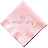 Classic Impressions - Embossed 3-ply Beverage/Luncheon Napkins (Baby Carriage)