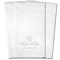 Classic Impressions - Embossed Guest Towels (Wreath)
