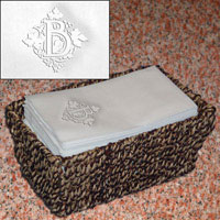 Classic Impressions - Guest Towels Set (Vineyard Initial)