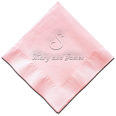 Classic Impressions - Embossed 3-ply Beverage/Luncheon Napkins (Signet)