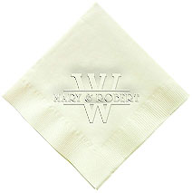 Classic Impressions - Embossed 3-ply Beverage/Luncheon Napkins (Regalia)