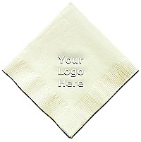Classic Impressions - Embossed 3-ply Beverage/Luncheon Napkins (Create-Your-Own with Logo)