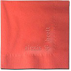 Classic Impressions - Embossed 3-ply Beverage/Luncheon Napkins (Square Effect Embossed 3-ply Beverage/Luncheon Napkins)