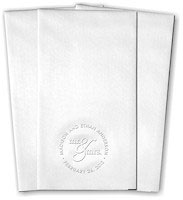 Classic Impressions - Guest Towels (Mr & Mrs - WB9003)