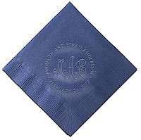 Classic Impressions - Embossed 3-ply Beverage/Luncheon Napkins (Ageless Monogram)