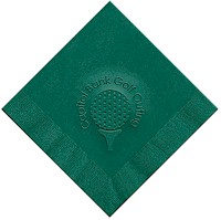 Classic Impressions - Embossed 3-ply Beverage/Luncheon Napkins (Golfing)