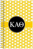 Devora Designs - Spiral Notebooks (Kappa Alpha Theta - Greek Rings) KAQ