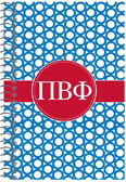 Devora Designs - Spiral Notebooks (Pi Beta Phi - Greek Rings) PBF
