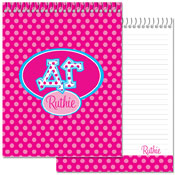 Devora Designs - Notebooks (Delta Gamma - Greek Dots) DG