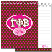Devora Designs - Notebooks (Gamma Phi Beta - Greek Dots) GFB
