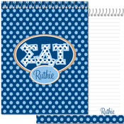 Devora Designs - Notebooks (Sigma Delta Tau - Greek Dots) SDT