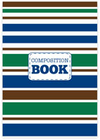 Evy Jacob Composition Notebooks (Stripes) (NB04)