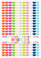 Evy Jacob Composition Notebooks (Lots Of Hearts - My Notebook) (NB06)