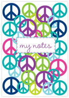 Evy Jacob Composition Notebooks (Lots Of Peace - Multi) (NB08)