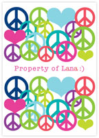 Evy Jacob Composition Notebooks (Peace & Love) (NB09)