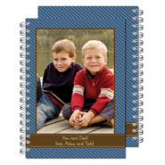 Milo Paper - Photo Notebooks (Blue Pinstripe) (PN_110)