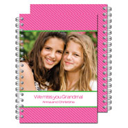 Milo Paper - Photo Notebooks (Preppy Pink Stripe) (PN_120)