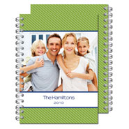 Milo Paper - Photo Notebooks (Preppy Green Stripe) (PN_121)