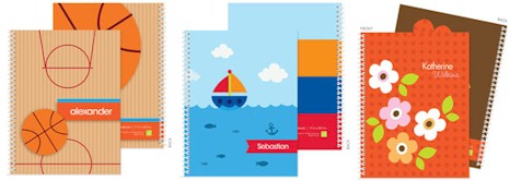 Spiral Notebooks by Spark & Spark