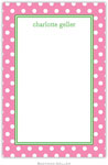 Boatman Geller - Custom Note Pads (Polka Dot) (331+P25+A09)