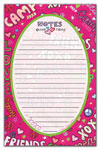 Bonnie Marcus Collection - Camp Note Pads (Pink Doodle- Non-Personalized) (DPCPP-NP)