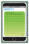 Bonnie Marcus Collection - Camp Note Pads (iCamp- Non-Personalized) (ICCPP-NP)