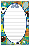 Bonnie Marcus Collection - Camp Note Pads (Sports Camp- Non-Personalized) (SPCPP-NP)