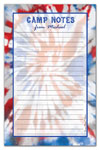 Bonnie Marcus Collection - Camp Note Pads (Tie Dye Camp) (TDCPP)