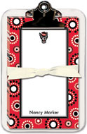 Noteworthy Collections College Clipboard & Notesheets - NC State Circle Burst Clipboard Pad (CCP-NCS2)