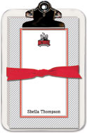 Noteworthy Collections College Clipboard & Notesheets - NC State Gingham Grey Clipboard Pad (CCP-NCS7)