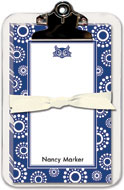 Noteworthy Collections College Clipboard & Notesheets - Rice University Circle Burst Clipboard Pad (CCP-RIC2)