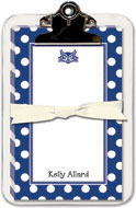 Noteworthy Collections College Clipboard & Notesheets - Rice University Simple Dot Clipboard Pad (CCP-RIC4)