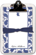 Noteworthy Collections College Clipboard & Notesheets - Rice University Paisley Clipboard Pad (CCP-RIC5)