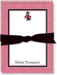 Noteworthy Collections College Jot Pads - NC State Gingham Jot Pad (CJP-NCS1)