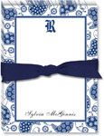 Noteworthy Collections College Jot Pads - Rice University Paisley Jot Pad (CJP-RIC5)