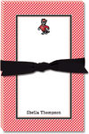Noteworthy Collections College Jot Pads - NC State Gingham Pad (CLJP-NCS1)