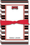 Noteworthy Collections College Jot Pads - NC State Black Striped Pad (CLJP-NCS11)