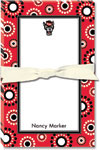 Noteworthy Collections College Jot Pads - NC State Circle Burst Pad (CLJP-NCS2)