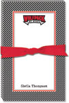 Noteworthy Collections College Jot Pads - NC State Gingham Black Pad (CLJP-NCS6)