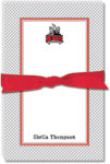 Noteworthy Collections College Jot Pads - NC State Gingham Grey Pad (CLJP-NCS7)