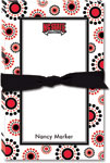 Noteworthy Collections College Jot Pads - NC State Circle Burst White Pad (CLJP-NCS9)